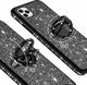 Etui Diamond Ring Brokat IPHONE 11 czarne uniwersalny 2