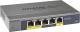 Switch NETGEAR ProSafe Plus 5xGb Switch, 2xPoE, 1xPoE PD (GS105PE-100EUS) 1