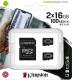 Karta Kingston MicroSDHC Canvas Select Plus 16GBx2 + adapter (SDCS2/16GB-2P1A) 3