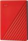 Dysk zewnętrzny HDD WD My Passport 4TB Czerwony (WDBPKJ0040BRD-WESN) 1
