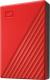 Dysk zewnętrzny HDD WD My Passport 4TB Czerwony (WDBPKJ0040BRD-WESN) 1