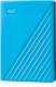 Dysk zewnętrzny HDD WD My Passport 4TB Niebieski (WDBPKJ0040BBL-WESN) 1