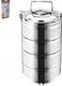Orion Termos obiadowy 4.4 l Srebrny 2