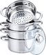 KingHoff GARNKI DO GOTOWANIA NA PARZE 5 ELE / 22CM KINGHOFF [KH-3329] 1