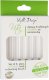 Vialli Design SŁOMKI SZKLANE TRANSPARENT 15cm ZESTAW 6 SZTUK ZE SZCZOTECZKĄ 26582 VIALLI DESIGN 7