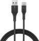 Kabel USB Blitzwolf USB-A - USB-C 1 m Czarny (BW-TC14 Black) 2