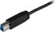 Kabel USB StarTech USB-B - USB-C 1 m Czarny (USB31CB1M) 1