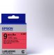 Epson Epson Epson Label Cartridge Pastel LK-3RBP Black/Red 9mm (9m) 1