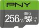 Karta PNY Elite MicroSDXC 256 GB Class 10 UHS-I/U1 A1 V10 (P-SDU256V11100EL-GE) 1