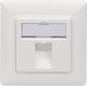 Digitus Assmann DIGITUS FACEPLATE FOR KEYSTONE/JACKS 1XRJ45 80X80MM 2