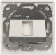 Digitus Assmann DIGITUS FACEPLATE FOR KEYSTONE/JACKS 1XRJ45 80X80MM 3