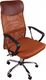 Krzesło biurowe Giosedio BSX003 Brązowe 4