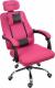 Fotel Giosedio GPX012 różowy 2
