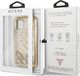 Guess Guess GUHCN58PEOLGGO iPhone 11 Pro złoty/gold hard case 4G Peony Liquid Glitter 7
