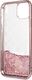 Guess Guess GUHCN58PEOLGPI iPhone 11 Pro różowo-złoty/rose-gold hard case 4G Peony Liquid Glitter 4