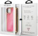Guess Guess GUHCN61GLTRPI iPhone 11 różowy /pink hard case Glow in the Dark Sand Matte 6