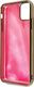 Guess Guess GUHCN65GLTRPI iPhone 11 Pro Max różowy/pink hard case Glow in the Dark Sand Matte 4