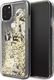 Karl Lagerfeld Karl Lagerfeld KLHCN65ROGO iPhone 11 Pro Max czarno-złoty/black & gold hard case Glitter 1