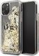 Karl Lagerfeld Karl Lagerfeld KLHCN58ROGO iPhone 11 Pro czarno-złoty/black & gold hard case Glitter 1