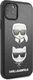 Karl Lagerfeld Karl Lagerfeld KLHCN58KICKC iPhone 11 Pro hardcase czarny/black Karl & Choupette 5