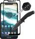 Szkło hartowane 5D XIAOMI MI A3 LITE czarne Full Glue uniwersalny 2