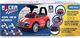 Milly Mally Pojazd Racer Pink-blue 2