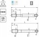 Fanar GWINTOWNIK UNC 5/16-18 DIN-371B (2B) HSSE 800 2