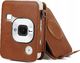 Pokrowiec LoveInstant Futerał Etui Pokrowiec Do Fujifilm Fuji Instax Mini Liplay - Brązowy 8