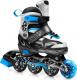 Rolki Spokey Quattro 4w1 z wymienną płozą regulowane niebieskie r. 34-37 1