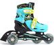 Rolki SMJ sport Combo Diego rekreacyjne regulowane turkusowe r. 27-30 5