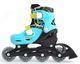 Rolki SMJ sport Combo Diego rekreacyjne regulowane turkusowe r. 27-30 8