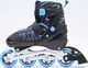 Rolki SMJ sport Jack z wymienną płozą regulowane czarne r. 34-37 5
