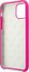 Guess Guess GUHCN61LS4GFU iPhone 11 fuksja/fuchsia hard case Silicone 4G Tone On Tone uniwersalny 4