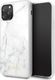 Guess Guess GUHCN58HYMAWH iPhone 11 Pro biały/white Marble uniwersalny 1