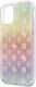 Guess Guess GUHCN61PEOML iPhone 11 multicolor hard case Iridescent 4G Peony uniwersalny 3