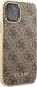 Guess Guess GUHCN58G4GB iPhone 11 Pro brązowy/brown hard case 4G Collection uniwersalny 5