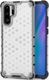 Hurtel Honeycomb etui pancerny pokrowiec z żelową ramką Huawei P30 Pro przezroczysty uniwersalny 1