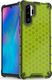Hurtel Honeycomb etui pancerny pokrowiec z żelową ramką Huawei P30 Pro przezroczysty uniwersalny 4