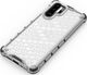 Hurtel Honeycomb etui pancerny pokrowiec z żelową ramką Huawei P30 Pro przezroczysty uniwersalny 6