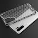 Hurtel Honeycomb etui pancerny pokrowiec z żelową ramką Huawei P30 Pro przezroczysty uniwersalny 9