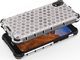 Hurtel Honeycomb etui pancerny pokrowiec z żelową ramką Xiaomi Redmi 7A czerwony uniwersalny 2