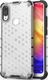 Hurtel Honeycomb etui pancerny pokrowiec z żelową ramką Xiaomi Redmi Note 7 przezroczysty uniwersalny 1