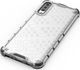 Hurtel Honeycomb etui pancerny pokrowiec z żelową ramką Samsung Galaxy A70 zielony uniwersalny 6