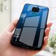 Hurtel Gradient Glass etui pokrowiec nakładka ze szkła hartowanego Huawei Mate 30 Lite / Huawei Nova 5i Pro czarno-niebieski uniwersalny 2