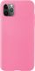 Hurtel Silicone Case elastyczne silikonowe etui pokrowiec iPhone 11 Pro różowy uniwersalny 1