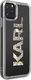 Karl Lagerfeld Karl Lagerfeld KLHCN65KAGBK iPhone 11 Pro Max czarny/black Karl logo Glitter uniwersalny 5