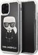 Karl Lagerfeld Karl Lagerfeld KLHCN58ICGBK iPhone 11 Pro czarny/black Iconic Glitter uniwersalny 1