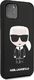 Karl Lagerfeld Karl Lagerfeld KLHCN58SLFKBK iPhone 11 Pro hardcase czarny/black Silicone Iconic uniwersalny 4