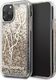 Karl Lagerfeld Karl Lagerfeld KLHCN58TRKSGO iPhone 11 Pro złoty/gold Glitter Signature uniwersalny 1