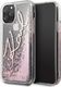 Karl Lagerfeld Karl Lagerfeld KLHCN65TRKSRG iPhone 11 Pro Max różowo-złoty/rose gold Glitter Signature uniwersalny 1